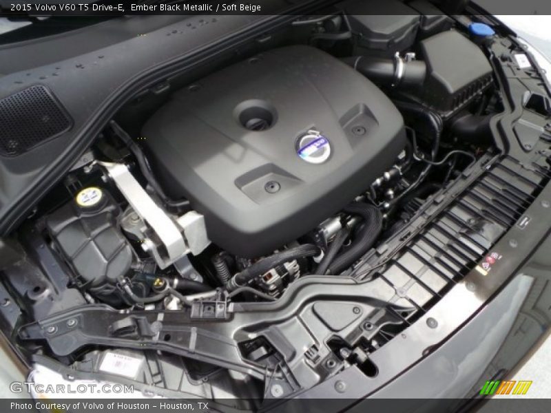 Ember Black Metallic / Soft Beige 2015 Volvo V60 T5 Drive-E
