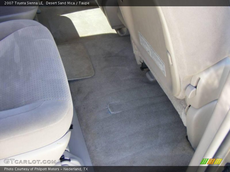 Desert Sand Mica / Taupe 2007 Toyota Sienna LE