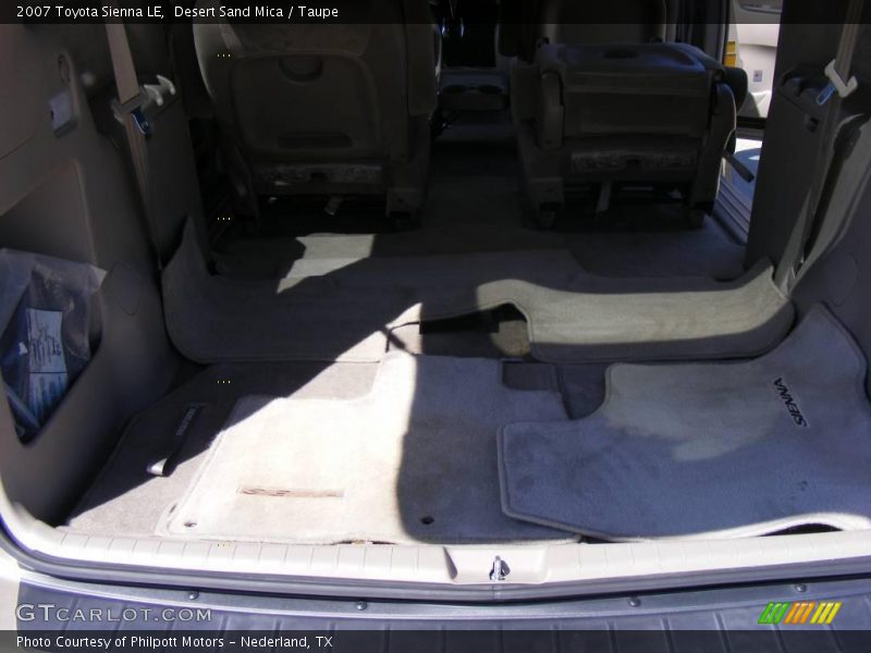 Desert Sand Mica / Taupe 2007 Toyota Sienna LE
