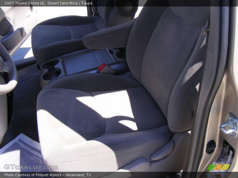Desert Sand Mica / Taupe 2007 Toyota Sienna LE
