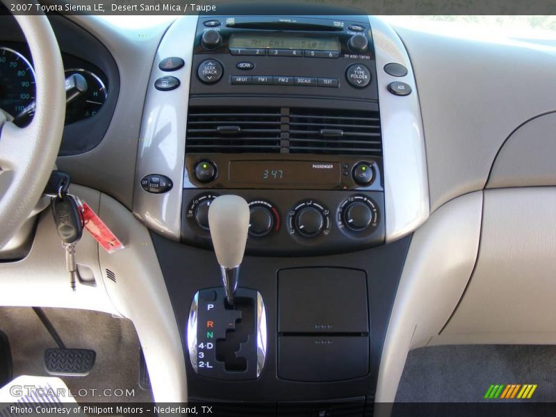Desert Sand Mica / Taupe 2007 Toyota Sienna LE