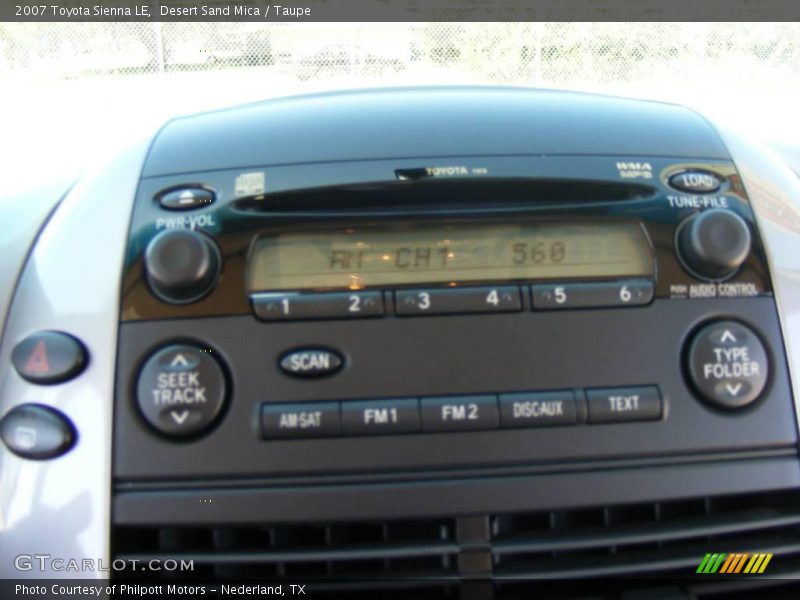 Desert Sand Mica / Taupe 2007 Toyota Sienna LE