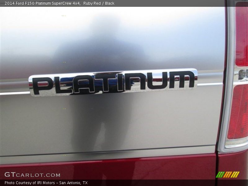 Ruby Red / Black 2014 Ford F150 Platinum SuperCrew 4x4