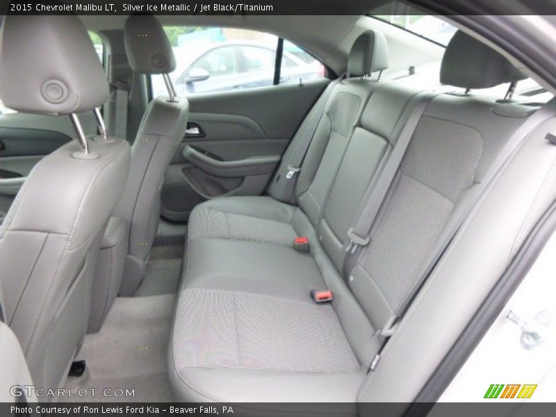 Silver Ice Metallic / Jet Black/Titanium 2015 Chevrolet Malibu LT