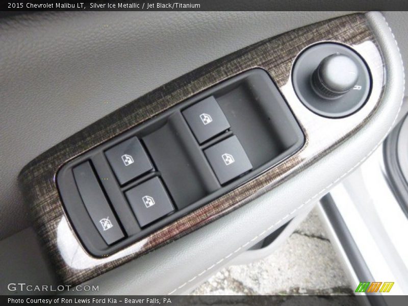 Silver Ice Metallic / Jet Black/Titanium 2015 Chevrolet Malibu LT