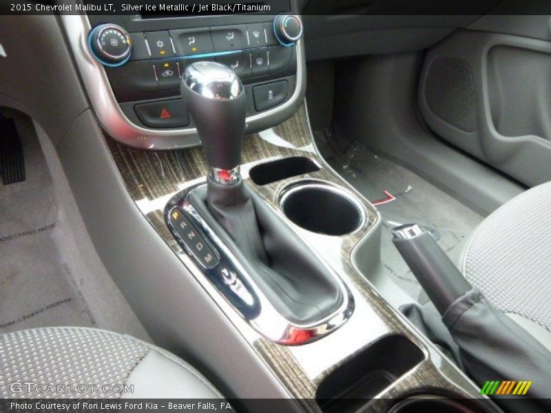 Silver Ice Metallic / Jet Black/Titanium 2015 Chevrolet Malibu LT