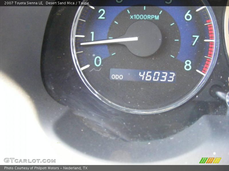 Desert Sand Mica / Taupe 2007 Toyota Sienna LE