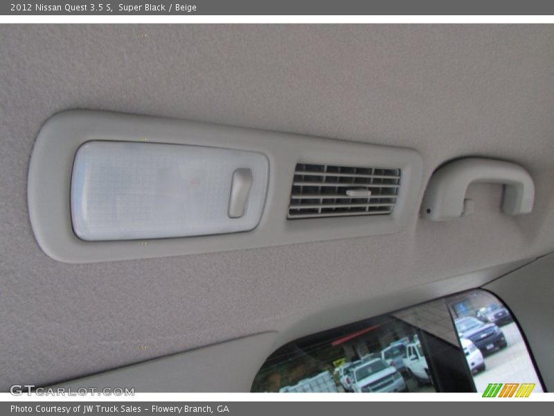 Super Black / Beige 2012 Nissan Quest 3.5 S
