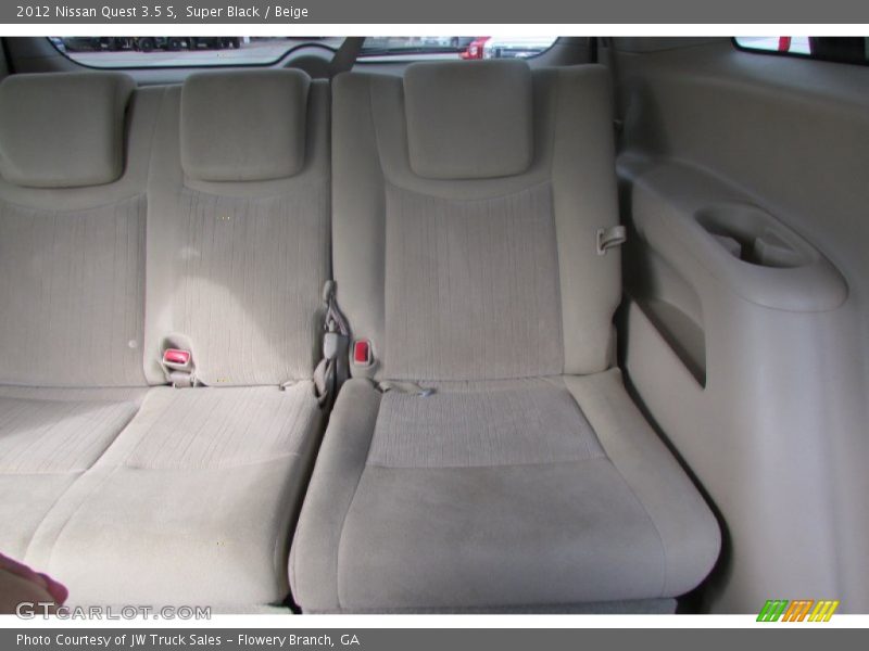 Super Black / Beige 2012 Nissan Quest 3.5 S