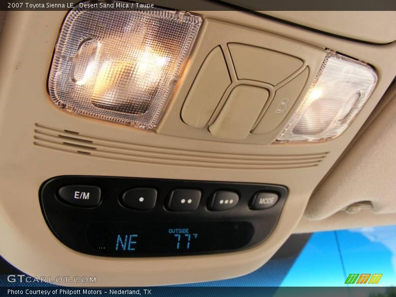 Desert Sand Mica / Taupe 2007 Toyota Sienna LE