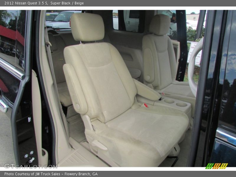Super Black / Beige 2012 Nissan Quest 3.5 S