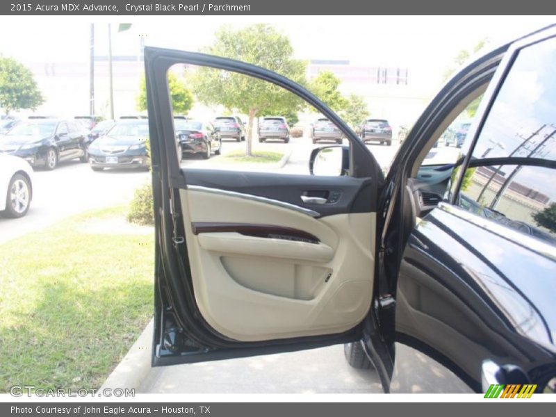 Crystal Black Pearl / Parchment 2015 Acura MDX Advance