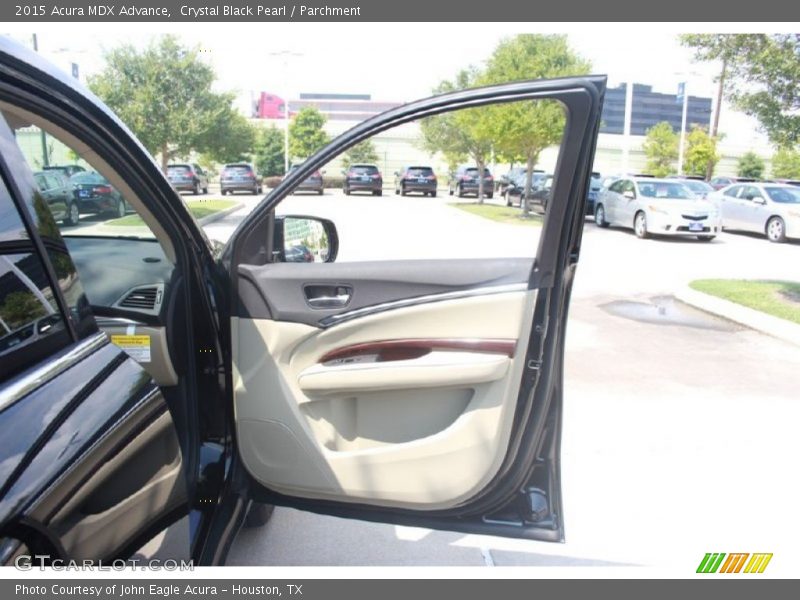 Crystal Black Pearl / Parchment 2015 Acura MDX Advance