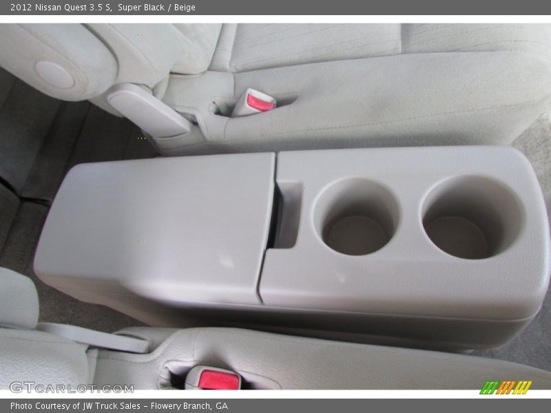 Super Black / Beige 2012 Nissan Quest 3.5 S
