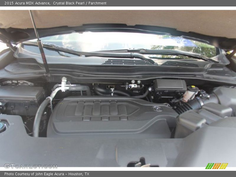 Crystal Black Pearl / Parchment 2015 Acura MDX Advance