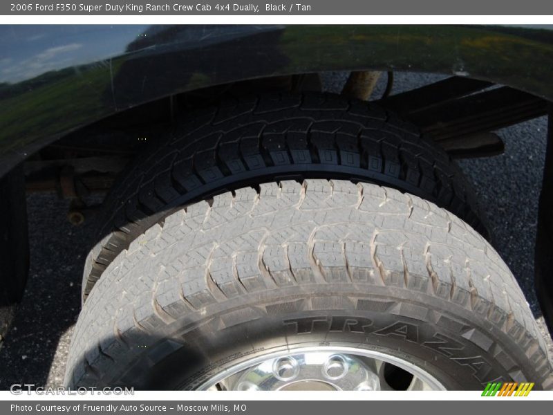 Black / Tan 2006 Ford F350 Super Duty King Ranch Crew Cab 4x4 Dually
