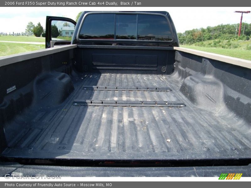 Black / Tan 2006 Ford F350 Super Duty King Ranch Crew Cab 4x4 Dually