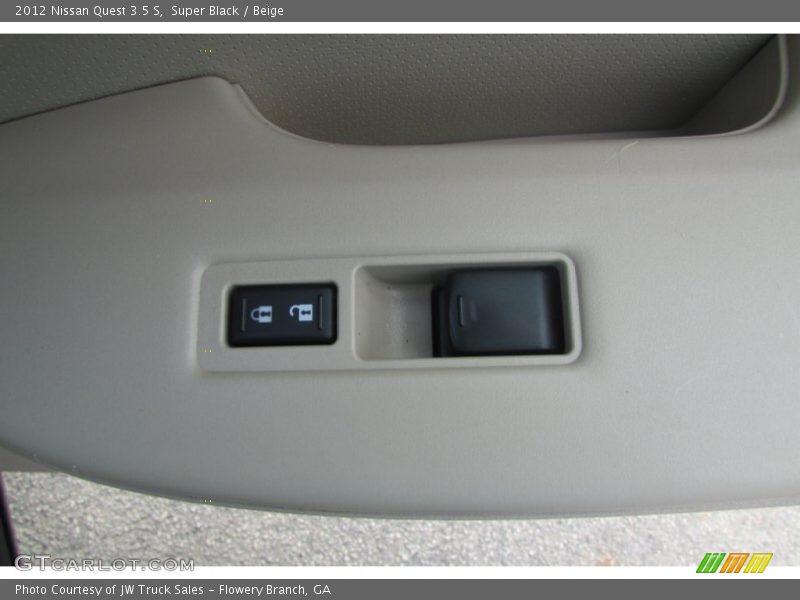 Super Black / Beige 2012 Nissan Quest 3.5 S