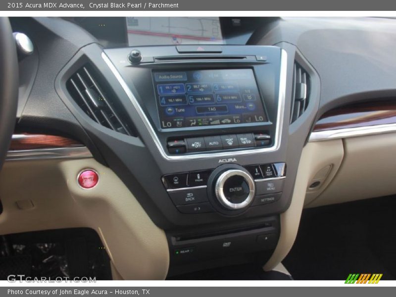 Crystal Black Pearl / Parchment 2015 Acura MDX Advance