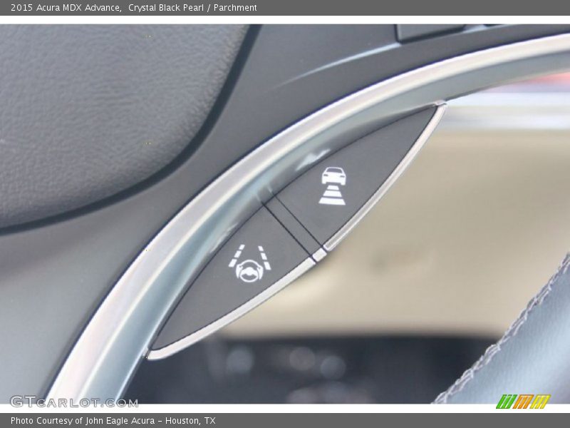 Crystal Black Pearl / Parchment 2015 Acura MDX Advance