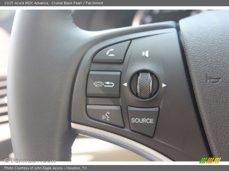 Crystal Black Pearl / Parchment 2015 Acura MDX Advance