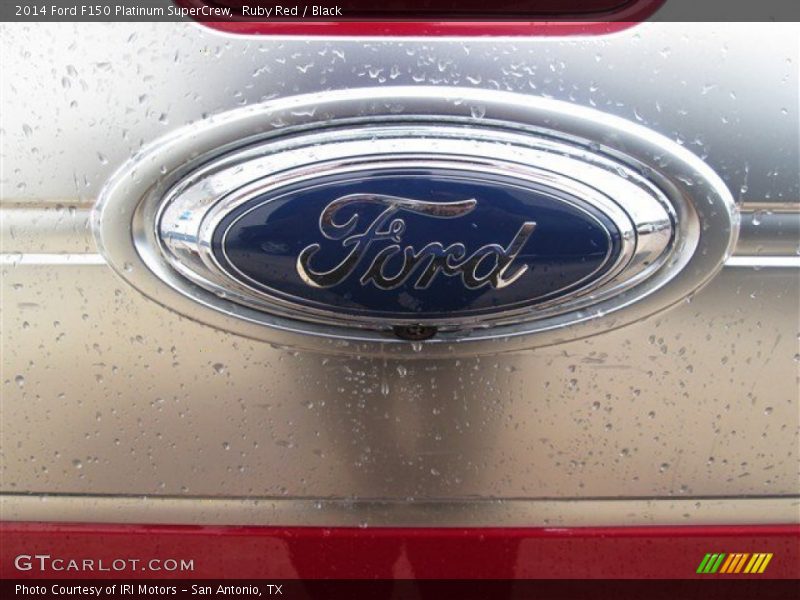 Ruby Red / Black 2014 Ford F150 Platinum SuperCrew