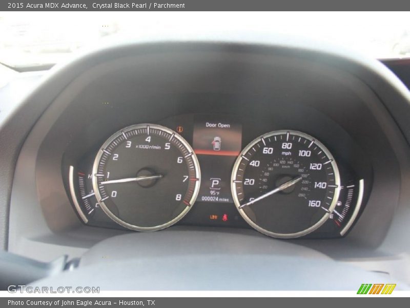 Crystal Black Pearl / Parchment 2015 Acura MDX Advance