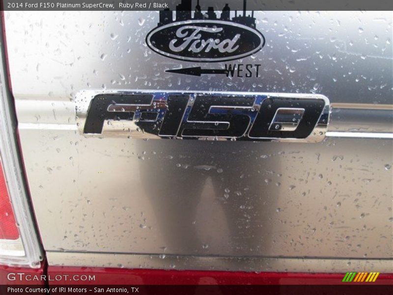 Ruby Red / Black 2014 Ford F150 Platinum SuperCrew