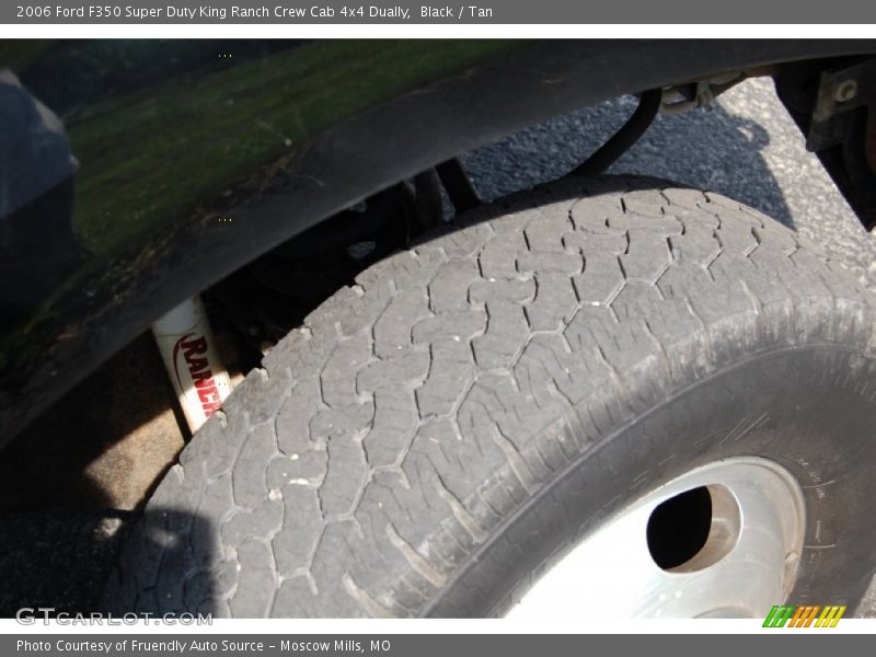 Black / Tan 2006 Ford F350 Super Duty King Ranch Crew Cab 4x4 Dually