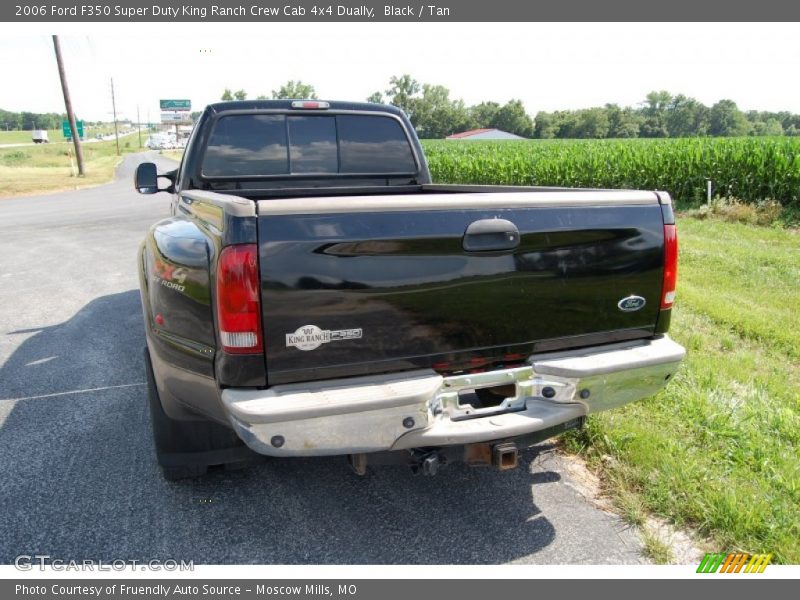 Black / Tan 2006 Ford F350 Super Duty King Ranch Crew Cab 4x4 Dually