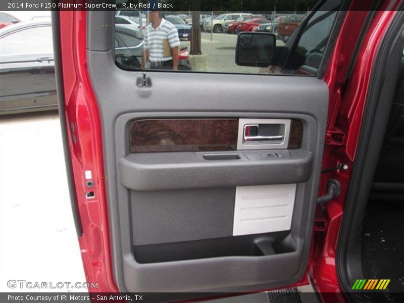 Ruby Red / Black 2014 Ford F150 Platinum SuperCrew
