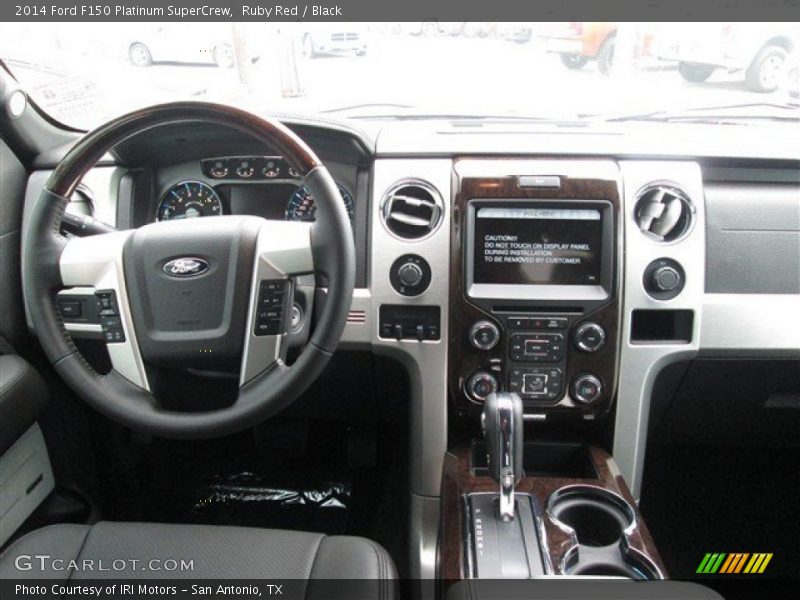 Ruby Red / Black 2014 Ford F150 Platinum SuperCrew