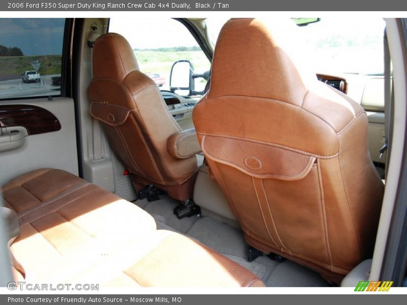 Black / Tan 2006 Ford F350 Super Duty King Ranch Crew Cab 4x4 Dually