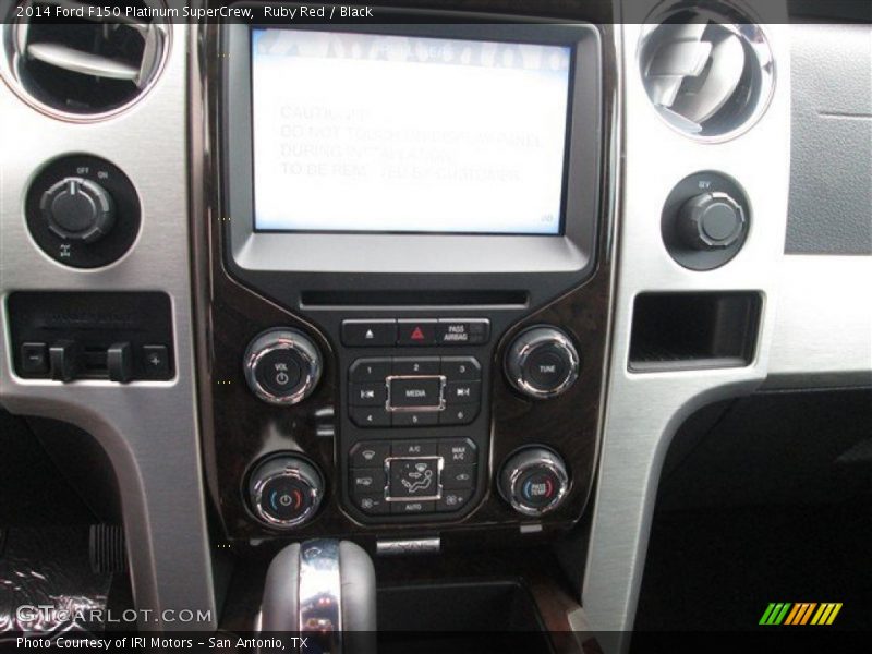 Ruby Red / Black 2014 Ford F150 Platinum SuperCrew