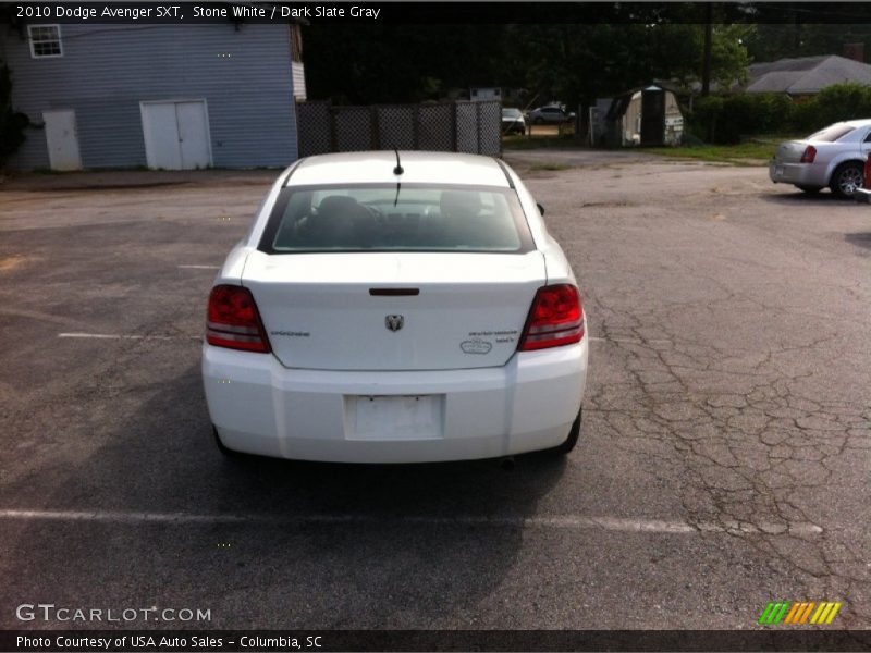 Stone White / Dark Slate Gray 2010 Dodge Avenger SXT