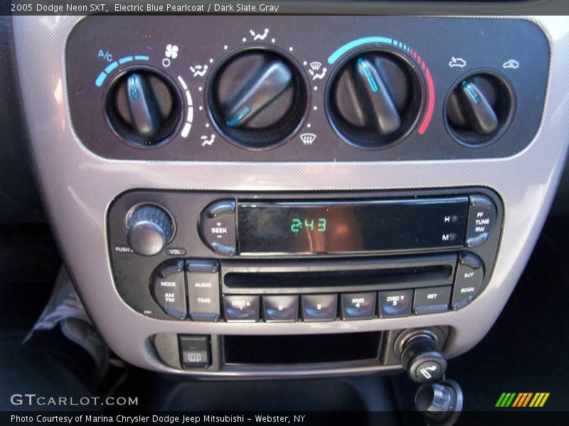 Electric Blue Pearlcoat / Dark Slate Gray 2005 Dodge Neon SXT