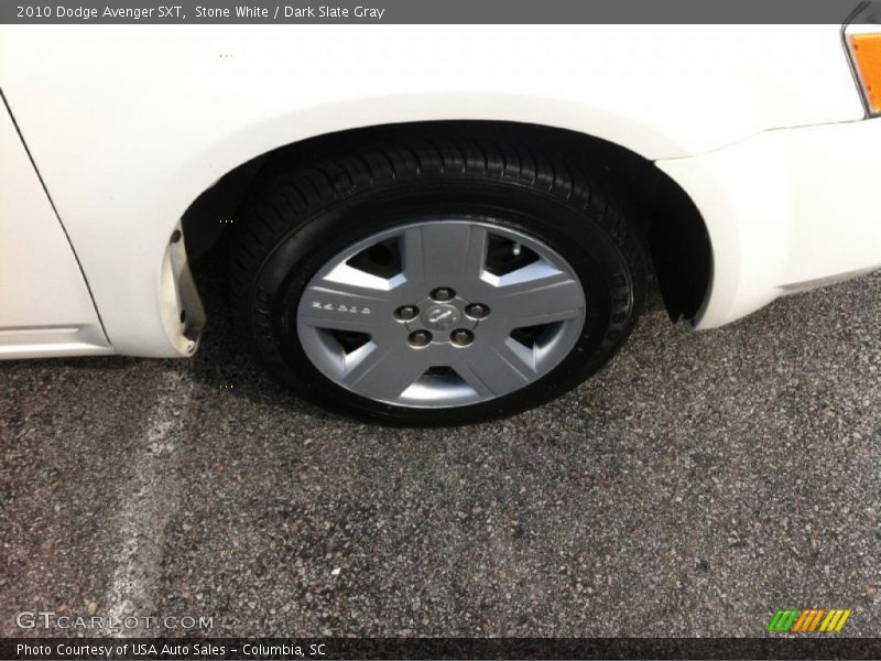 Stone White / Dark Slate Gray 2010 Dodge Avenger SXT