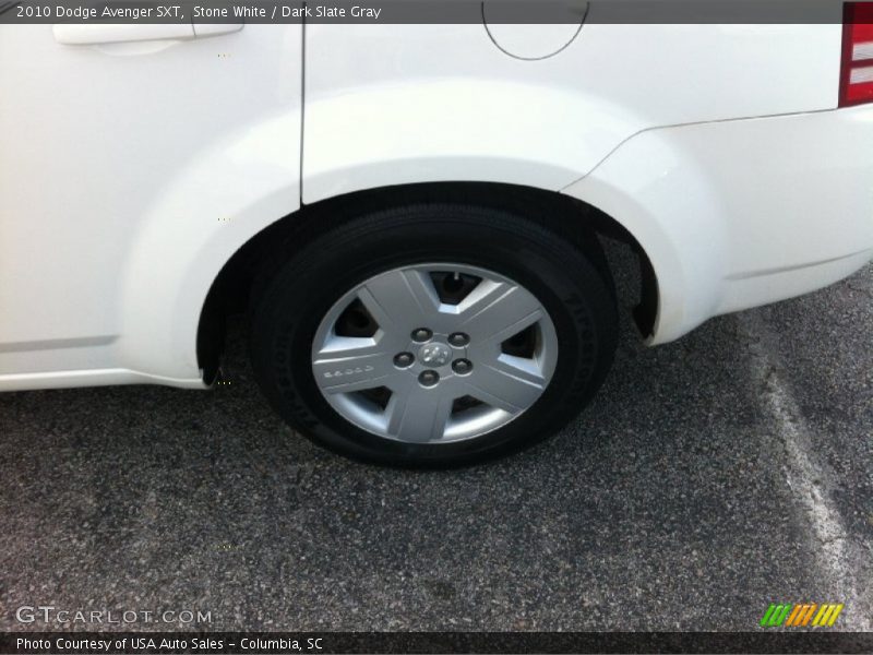 Stone White / Dark Slate Gray 2010 Dodge Avenger SXT