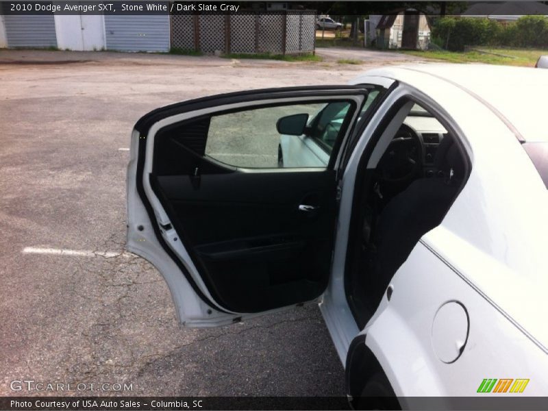 Stone White / Dark Slate Gray 2010 Dodge Avenger SXT