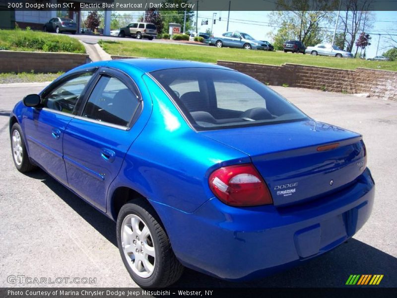 Electric Blue Pearlcoat / Dark Slate Gray 2005 Dodge Neon SXT
