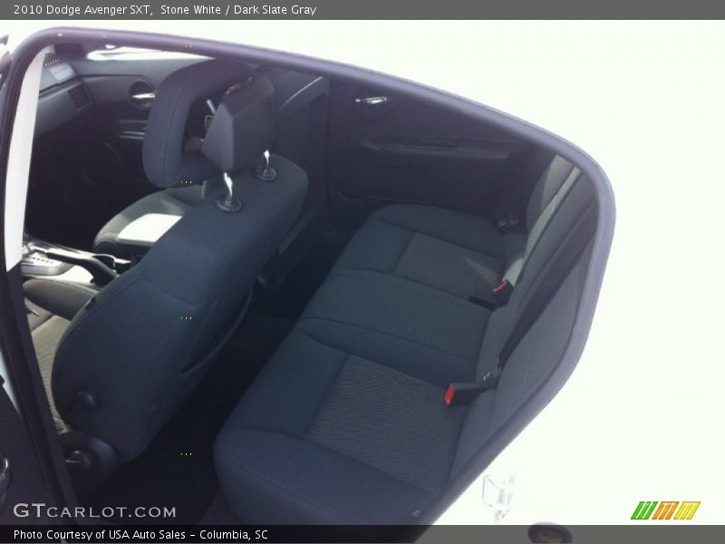 Stone White / Dark Slate Gray 2010 Dodge Avenger SXT