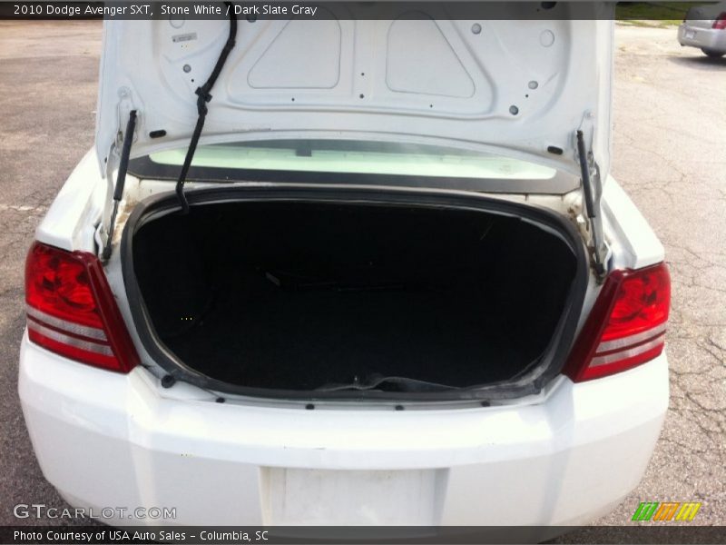 Stone White / Dark Slate Gray 2010 Dodge Avenger SXT