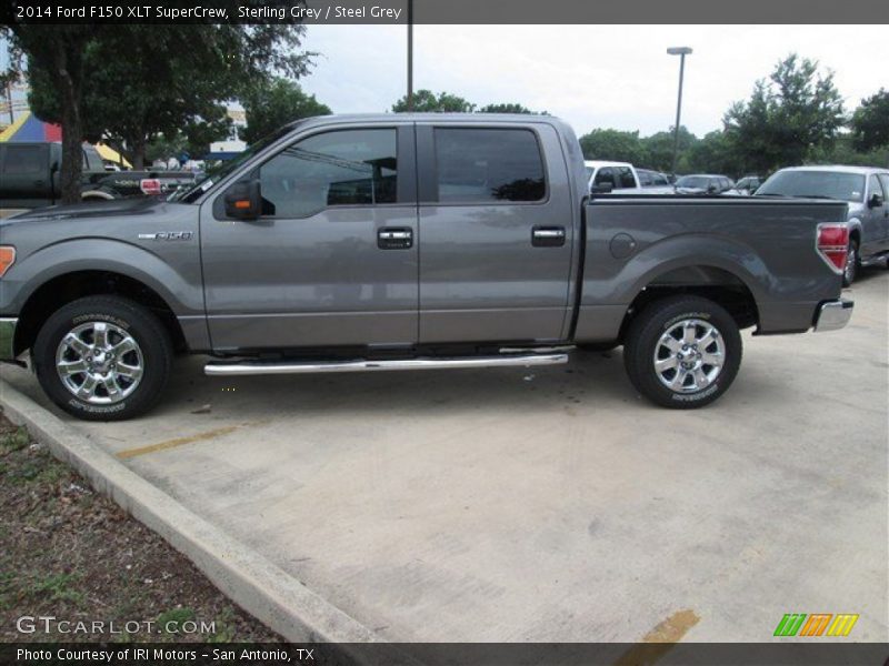 Sterling Grey / Steel Grey 2014 Ford F150 XLT SuperCrew