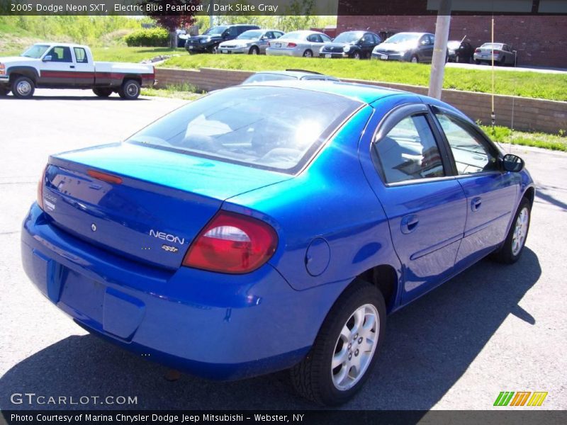 Electric Blue Pearlcoat / Dark Slate Gray 2005 Dodge Neon SXT