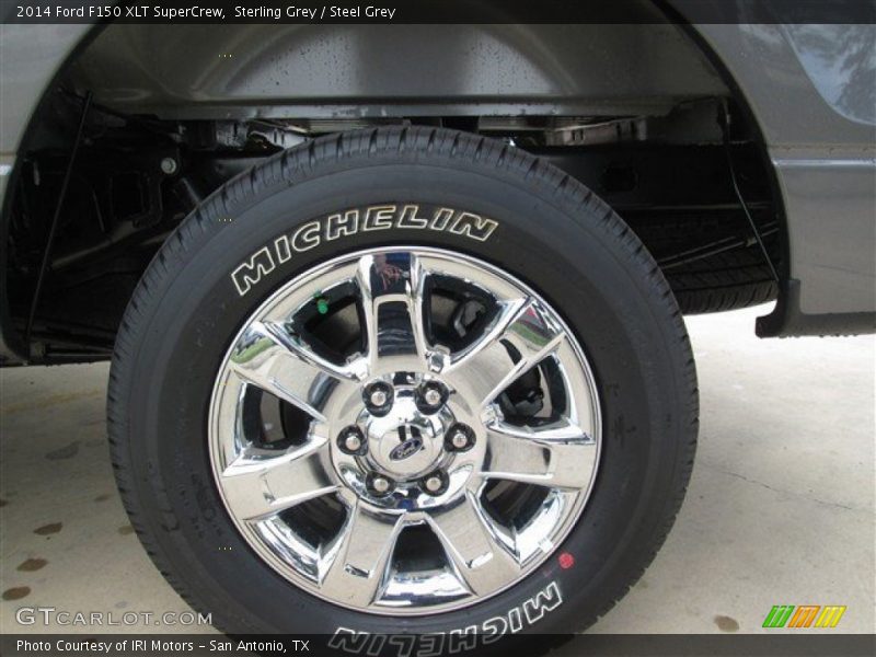 Sterling Grey / Steel Grey 2014 Ford F150 XLT SuperCrew