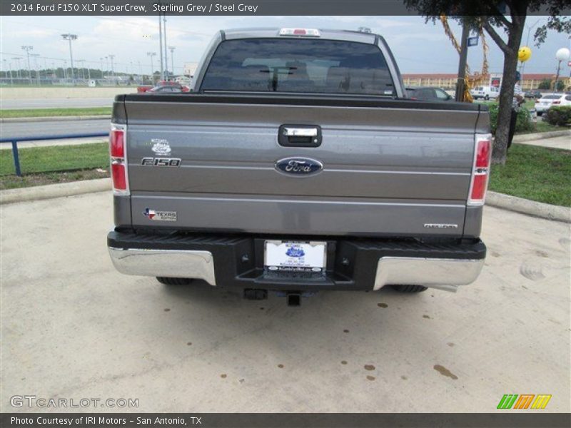 Sterling Grey / Steel Grey 2014 Ford F150 XLT SuperCrew
