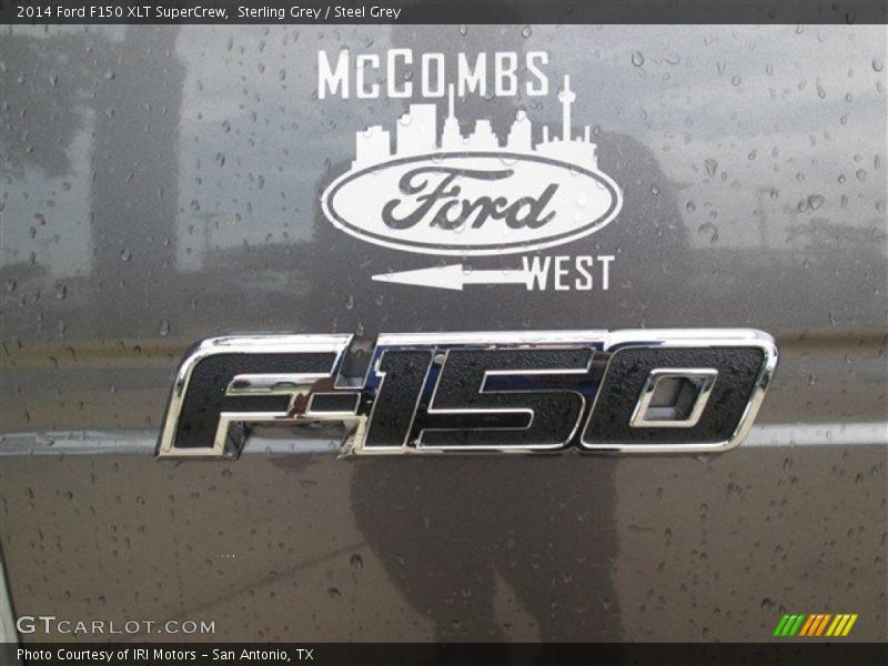 Sterling Grey / Steel Grey 2014 Ford F150 XLT SuperCrew