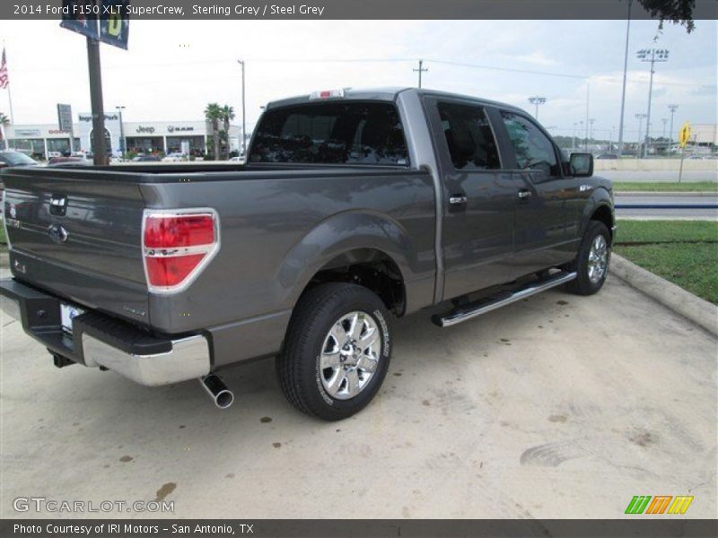 Sterling Grey / Steel Grey 2014 Ford F150 XLT SuperCrew