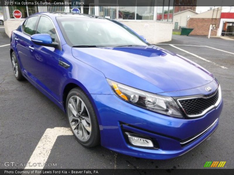 Front 3/4 View of 2015 Optima SX Turbo