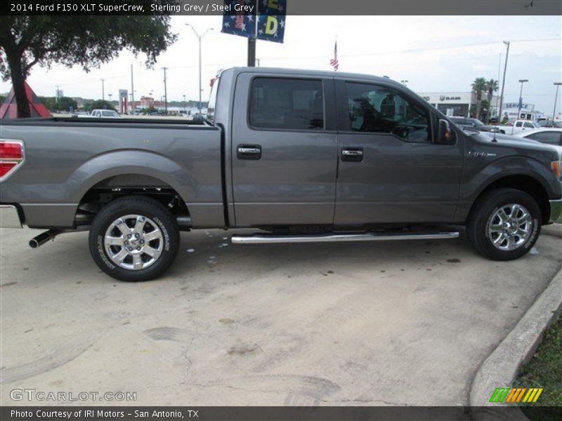 Sterling Grey / Steel Grey 2014 Ford F150 XLT SuperCrew